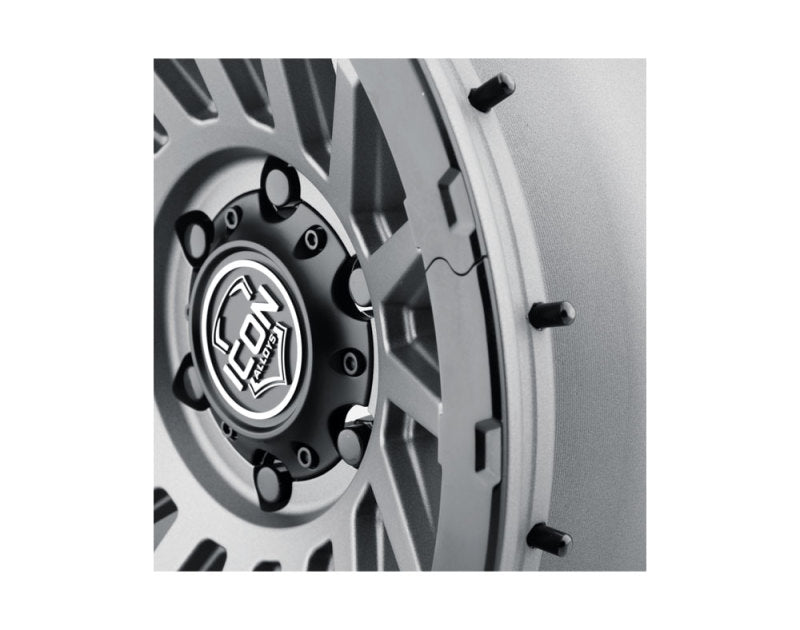 ICON Recon Pro 17x8.5 6x5.5 0mm Offset 4.75in BS 106.1mm Bore Charcoal Wheel ICON Wheels - Cast  AXOPROS