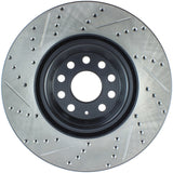 StopTech Slotted & Drilled Sport Brake Rotor Stoptech Brake Rotors - Slot & Drilled  AXOPROS