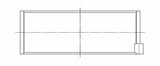 ACL Ford 4 BD Series 1099-1700cc Standard Size High Performance Rod Bearing Set ACL Bearings  AXOPROS