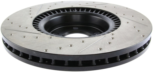 StopTech Slotted & Drilled Sport Brake Rotor Stoptech Brake Rotors - Slot & Drilled  AXOPROS