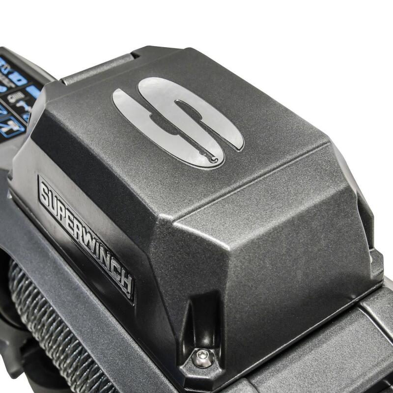 Superwinch 10000 LBS 12V DC 3/8in x 85ft Wire Rope SX 10000 Winch Superwinch Winches  AXOPROS
