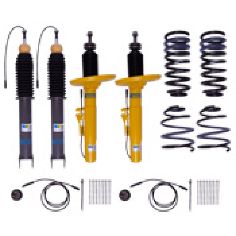 Bilstein B12 (Pro-Kit) 05-11 Porsche 911 Carrera H6 3.6L/S H6 3.8 Front and Rear Suspension Kit Bilstein Shock & Spring Kits  AXOPROS