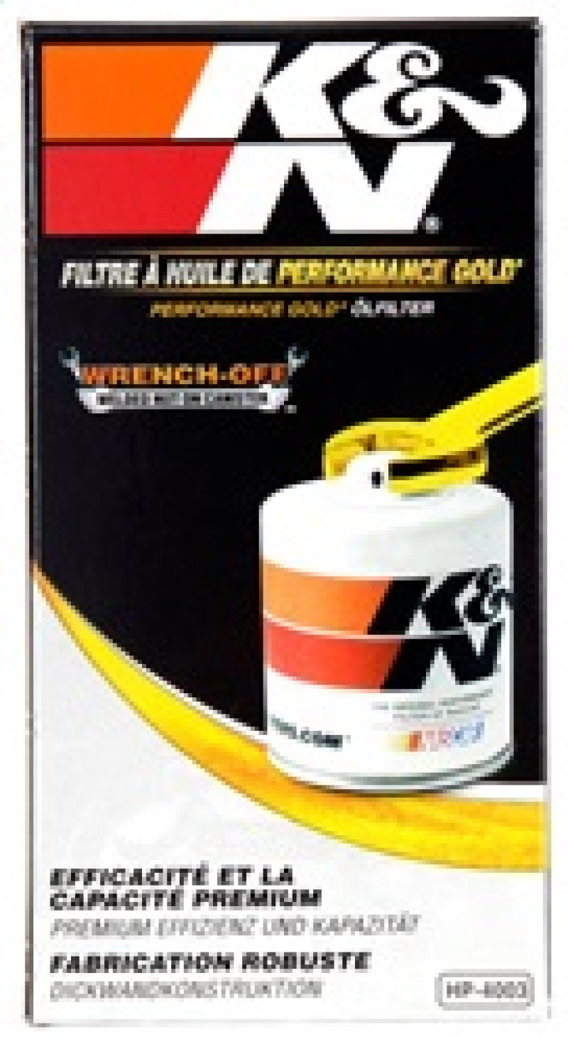 K&N Dodge Performance Gold Oil Filter K&N Engineering Oil Filters  AXOPROS