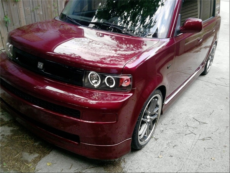 Spyder Scion XB 03-07 Projector Headlights LED Halo Black High H1 Low 9006 PRO-YD-TSXB03-HL-BK SPYDER Headlights  AXOPROS