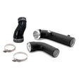 Mishimoto 2020+ Toyota Supra Charge Pipe Kit - Micro-Wrinkle Black Mishimoto Intercooler Pipe Kits  AXOPROS