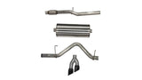 Corsa 19-24 Chevy Silverado 1500 5.3L Crew Cab Short Bed Sport Cat-Back Dual Rear Exit w/ Black Tips CORSA Performance Catback  AXOPROS