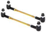 RockJock RockJock Adjustable Sway Bar End Link Kit 10 1/2in Long Rods w/ Sealed Rod Ends and Jam Nuts pair Sway Bar Endlinks aftermarket performance part