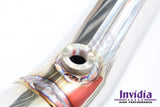 Invidia 15-21 Subaru WRX w/ Manual Transmission J-Pipe With Bottom High Flow Cat Down Pipe Invidia Downpipes  AXOPROS