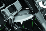 Kuryakyn Lower Triple Tree Wind Deflector Chrome Kuryakyn Wind Deflectors  AXOPROS
