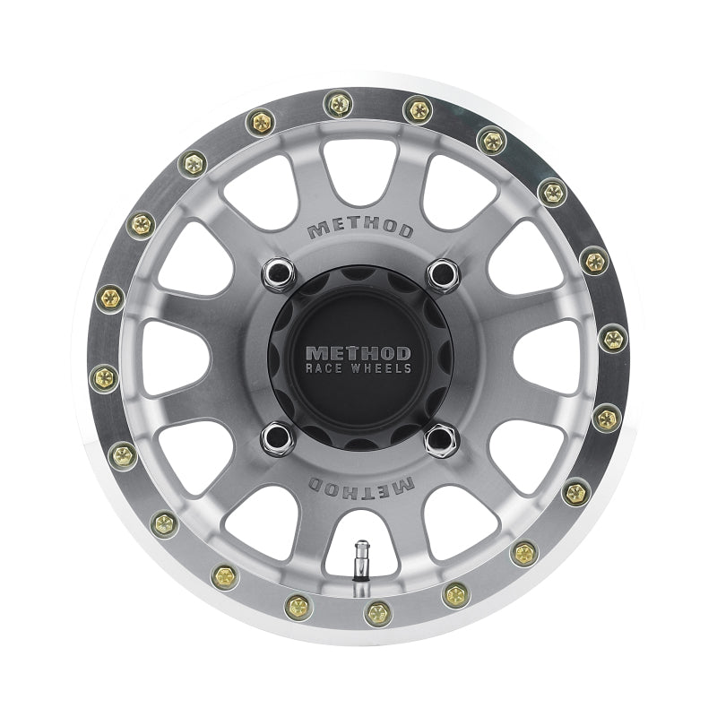 Method MR401 UTV Beadlock 15x7 / 4+3/13mm Offset / 4x156 / 132mm CB Machined - Raw Wheel Method Wheels Wheels - Cast  AXOPROS