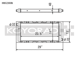 Koyo 05-11 Lotus Elise/Exige 1.8L I4 Radiator Koyo Radiators  AXOPROS