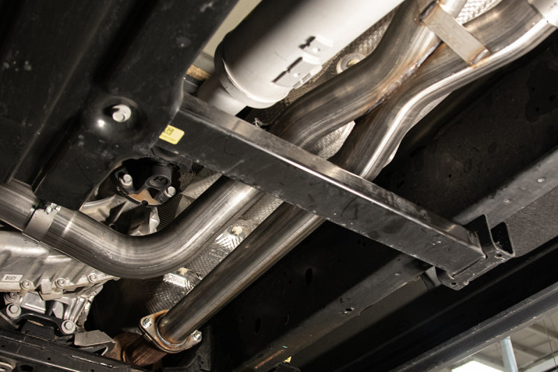 Corsa 2021-2024 Dodge Ram TRX Crew Cab Xtreme Catback Exhaust Dual Rear Black Tip CORSA Performance Catback  AXOPROS