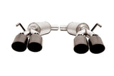 Gibson 20-23 Ford Explorer ST / Lincoln Aviator 3.0L 2.25in Axle-Back Dual Exhaust - Black Elite Gibson Axle Back  AXOPROS