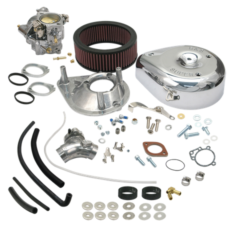 S&S Cycle 84-92 BT Models Super E Carburetor Kit S&S Cycle Carburetor Rebuild Kits  AXOPROS