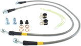 StopTech 02-05 Avalanche / 99-05 Silverado 1500 2WD/4WD Stainless Steel Front Brake Lines Stoptech Brake Line Kits  AXOPROS