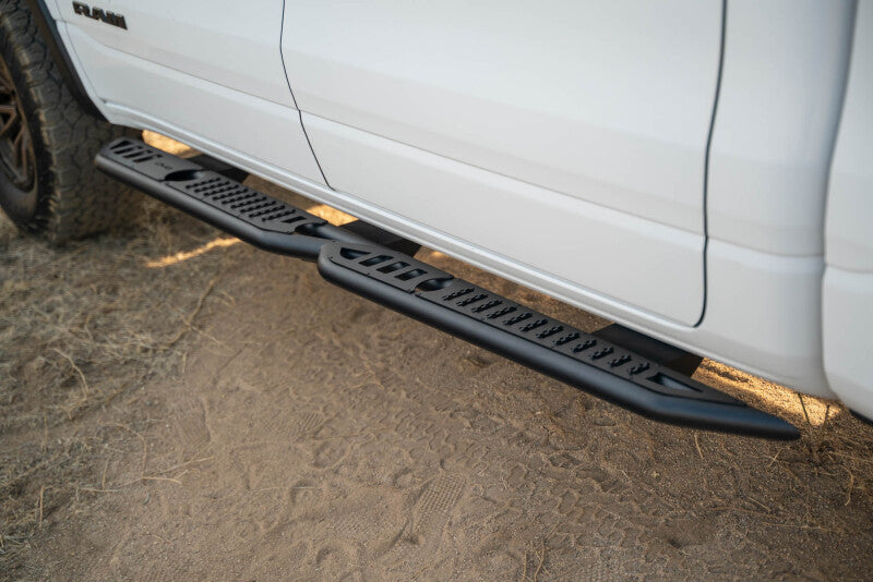DV8 Offroad DV8 Offroad 19-25 RAM 1500 Crew Cab OE Plus Side Steps - Black Steel Side Steps aftermarket performance part