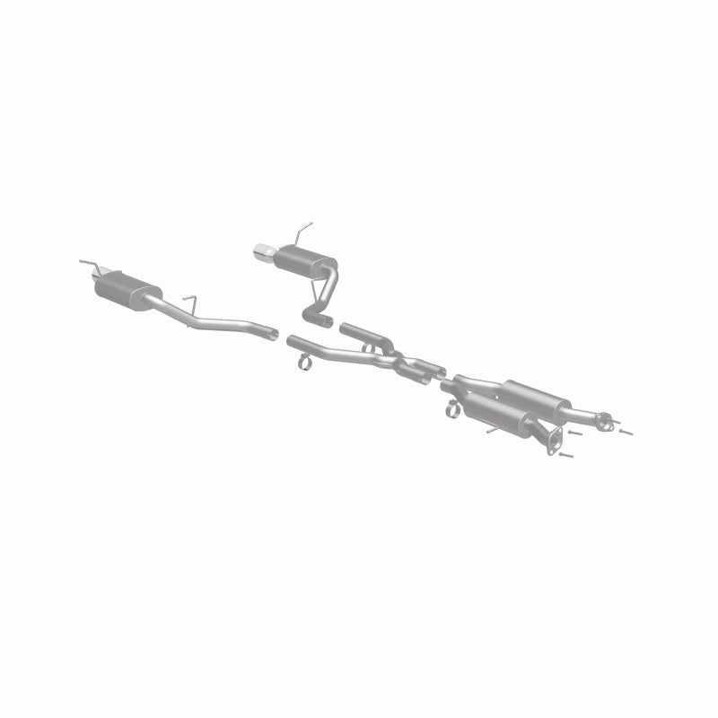 MagnaFlow 11-12 Dodge Durango V8 5.7L Dual Split Rear Exit Stainless Cat Back Performance Exhaust Magnaflow Catback  AXOPROS