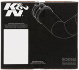 K&N 10-11 Ford Taurus 3.5L V6 Silver Typhoon Cold Air Intake K&N Engineering Cold Air Intakes  AXOPROS