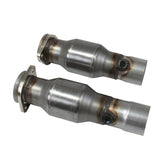 BBK 16-20 Chevrolet Camaro SS Short Mid Pipe Kit w/High Flow Cats (For 4044/40440) BBK Connecting Pipes  AXOPROS