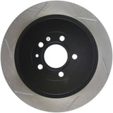 StopTech Premium High Carbon 13-14 Ford Mustang/Shelby GT500 Right Rear Disc Slotted Brake Rotor Stoptech Brake Rotors - Slotted  AXOPROS