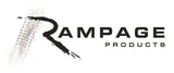 Rampage 2007-2018 Jeep Wrangler(JK) Billet Style Gas Cover - Black Rampage Fuel Caps  AXOPROS