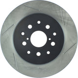 StopTech Power Slot 5/93-98 Supra Turbo Rear Left SportStop Slotted Rotor Stoptech Brake Rotors - Slotted  AXOPROS