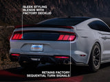 Raxiom 15-22 Ford Mustang Profile LED Tail Lights - Gloss Black Housing (Smoked Lens) Raxiom Tail Lights  AXOPROS