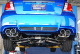 Invidia 11+ STI/WRX Sedan Only 76mm Q300 Stainless Steel Tip Cat-back Exhaust Invidia Catback  AXOPROS