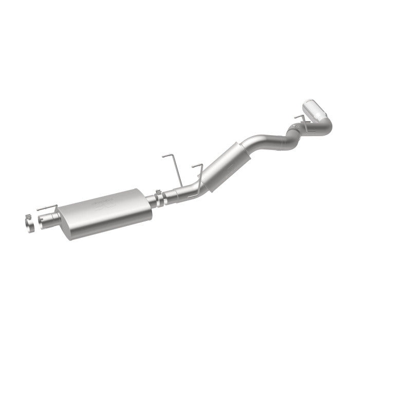 MagnaFlow Cat-Back, SS, 4in, Single Pass Side Rear Exit 5in Tip 14-15 Ram 2500 6.4L V8 CC LB/MC SB Magnaflow Catback  AXOPROS
