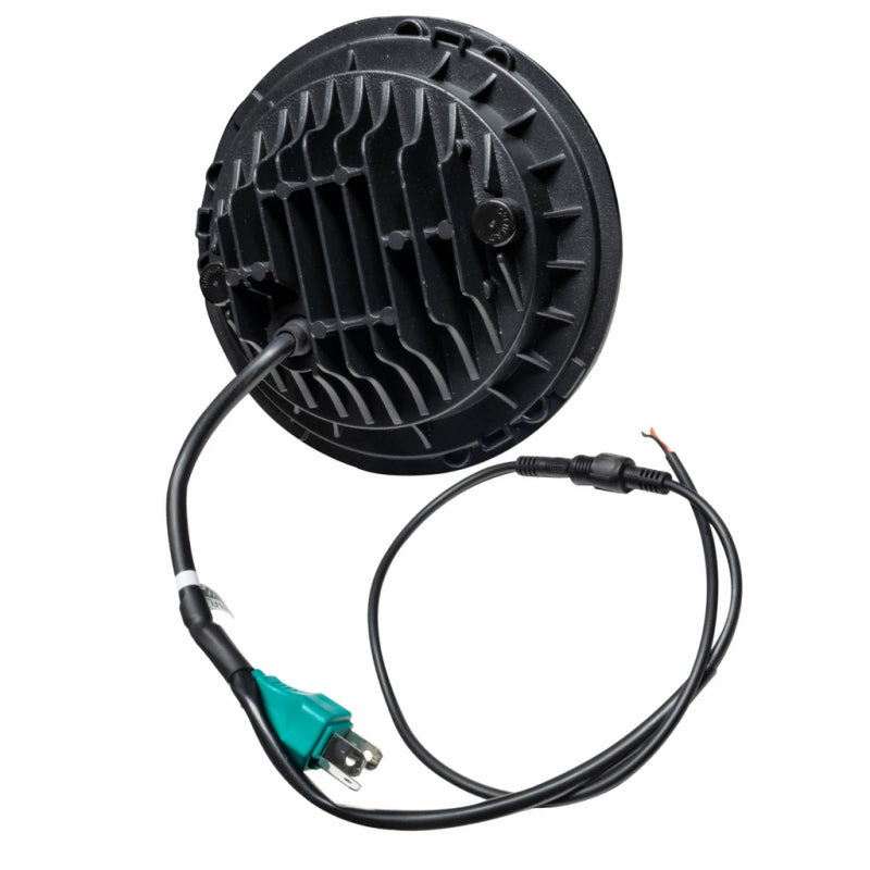 Oracle 7in High Powered LED Headlights - Black Bezel - White ORACLE Lighting Headlights  AXOPROS