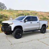 Westin 19-23 Chevrolet/GMC Silverado/Sierra 1500 Crew Cab Outlaw Nerf Step Bars Westin Nerf Bars  AXOPROS