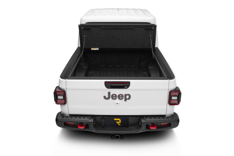 UnderCover 2020 Jeep Gladiator 5ft Ultra Flex Bed Cover - Matte Black Finish Undercover Bed Covers - Folding  AXOPROS