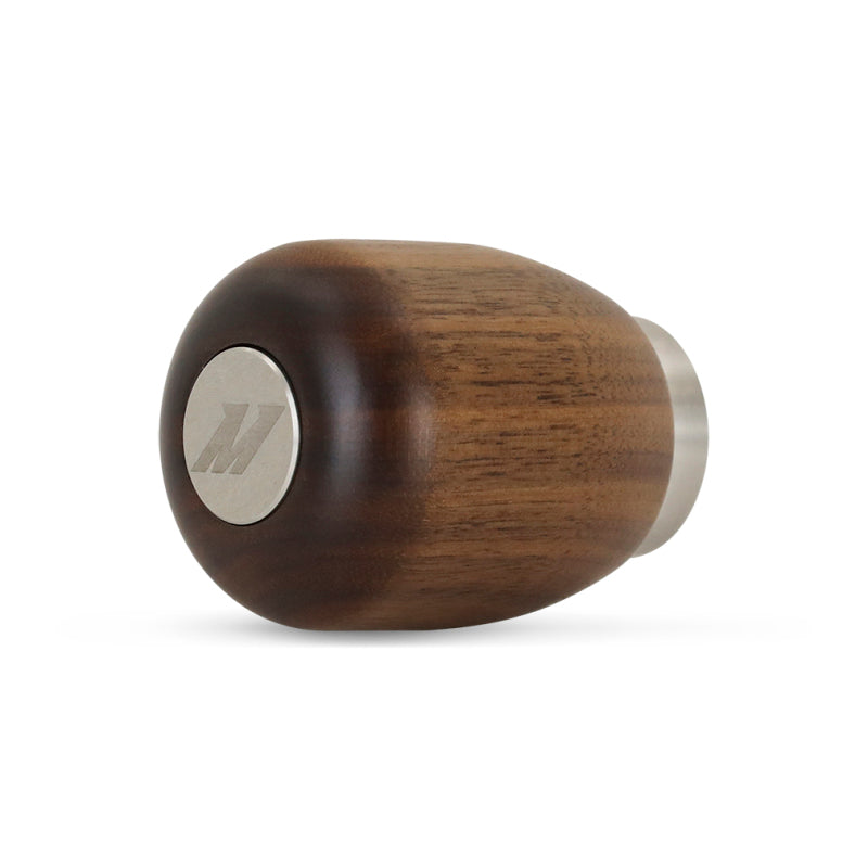 Mishimoto Short Steel Core Wood Shift Knob - Walnut Mishimoto Shift Knobs  AXOPROS
