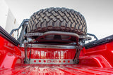 DV8 Offroad 2019+ Jeep Gladiator In-Bed Adjustable Tire Carrier DV8 Offroad Chase Racks  AXOPROS