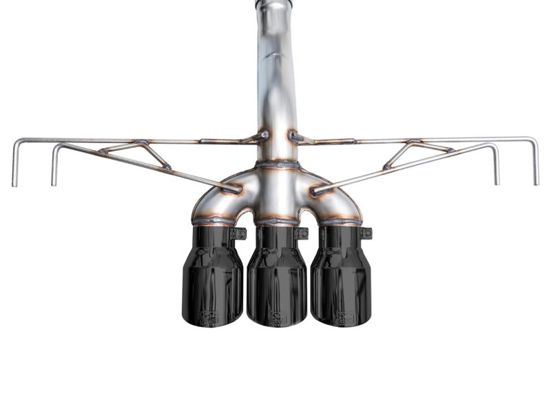 AWE Tuning 2023 Honda Civic Type R FL5 Track Edition Exhaust w/ Triple Diamond Black Tips AWE Tuning Catback  AXOPROS
