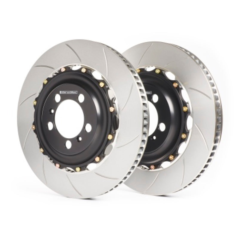 GiroDisc 01-06 BMW M3 (E46 w/345mm Front Rotor) Slotted Front Rotors GiroDisc Brake Rotors - Slotted  AXOPROS
