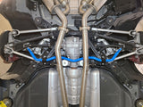 aFe 16-21 Infiniti Q50/Q60 3.0L (tt) Front and Rear Sway Bar Set Blue aFe Sway Bars  AXOPROS