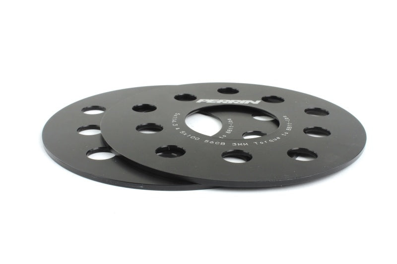 PERRIN Subaru/Toyota/Scion 3mm Wheel Spacers (Slip-On Style/No Studs) 5x114.3/5x100 56mm CB - Pair Perrin Performance Wheel Spacers & Adapters  AXOPROS
