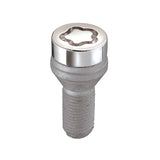 McGard Wheel Lock Bolt Set - 4pk. (Cone Seat) M12X1.25 / 19mm Hex / 25.6mm Shank Length - Chrome McGard Wheel Bolts  AXOPROS