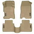 Husky Liners 08-12 Honda Accord (4DR) WeatherBeater Combo Tan Floor Liners (One Piece for 2nd Row) Husky Liners Floor Mats - Rubber  AXOPROS