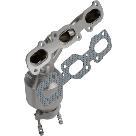 California Manifold Catalytic Converter MagnaFlow Exhaust Products Catalytic Converter with Integrated Exhaust Manifold  AXOPROS