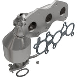 California Manifold Catalytic Converter MagnaFlow Exhaust Products Catalytic Converter with Integrated Exhaust Manifold  AXOPROS