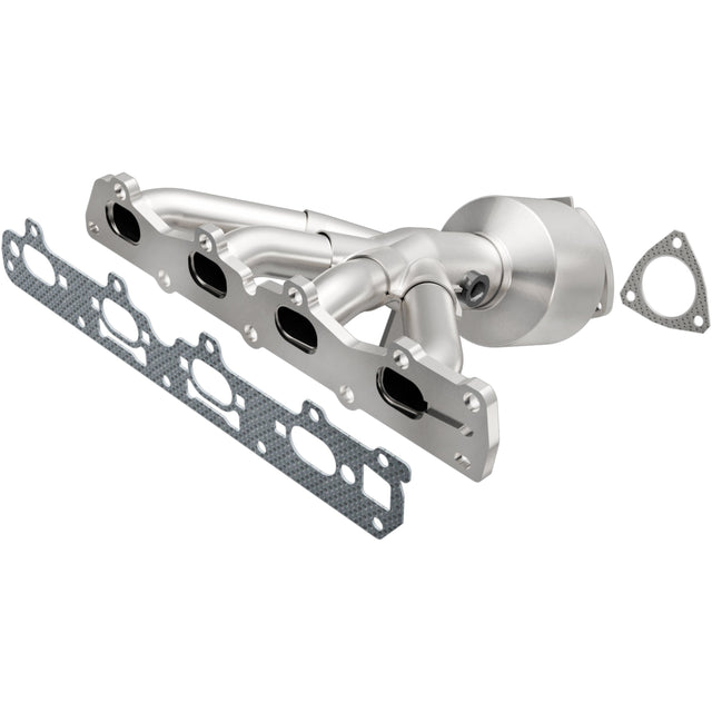 California Manifold Catalytic Converter MagnaFlow Exhaust Products Catalytic Converter with Integrated Exhaust Manifold  AXOPROS
