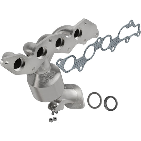 California Manifold Catalytic Converter MagnaFlow Exhaust Products Catalytic Converter with Integrated Exhaust Manifold  AXOPROS