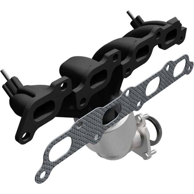 California Manifold Catalytic Converter MagnaFlow Exhaust Products Catalytic Converter with Integrated Exhaust Manifold  AXOPROS