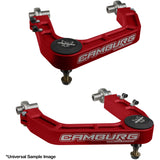 Camburg Toyota Tacoma 05-23 / 4-Runner 03-23 / FJ 07-14 KINETIK V2 Billet Uniball Upper Arms (Red) Camburg Suspension Arms & Components  AXOPROS
