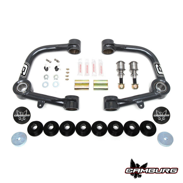 Camburg Toyota Tacoma Pre/4WD 05-23 / 4-Runner 03-23 / FJ 07-14 1.25in Uniball Upper Arms w/ covers Camburg Suspension Arms & Components  AXOPROS
