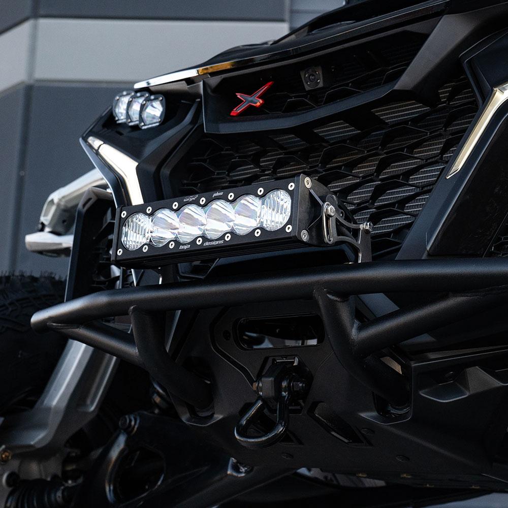 Can-Am Maverick R Pre-Runner Bumper Light Kits Baja Designs Auxiliary Light  AXOPROS