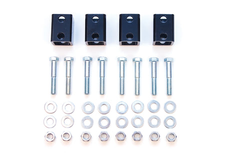 Carrier Bearing Drop Kit - Above Crossmember - Chevy Silverado And GMC Sierra 1500HD/2500HD/3500HD (01-10) 2WD BDS Suspension Drive Shaft Center Support Bearing Spacer  AXOPROS
