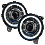 Oracle Jeep JL/Gladiator JT Oculus Bi-LED Projector Headlights - Amber/White Switchback SEE WARRANTY ORACLE Lighting Headlights  AXOPROS